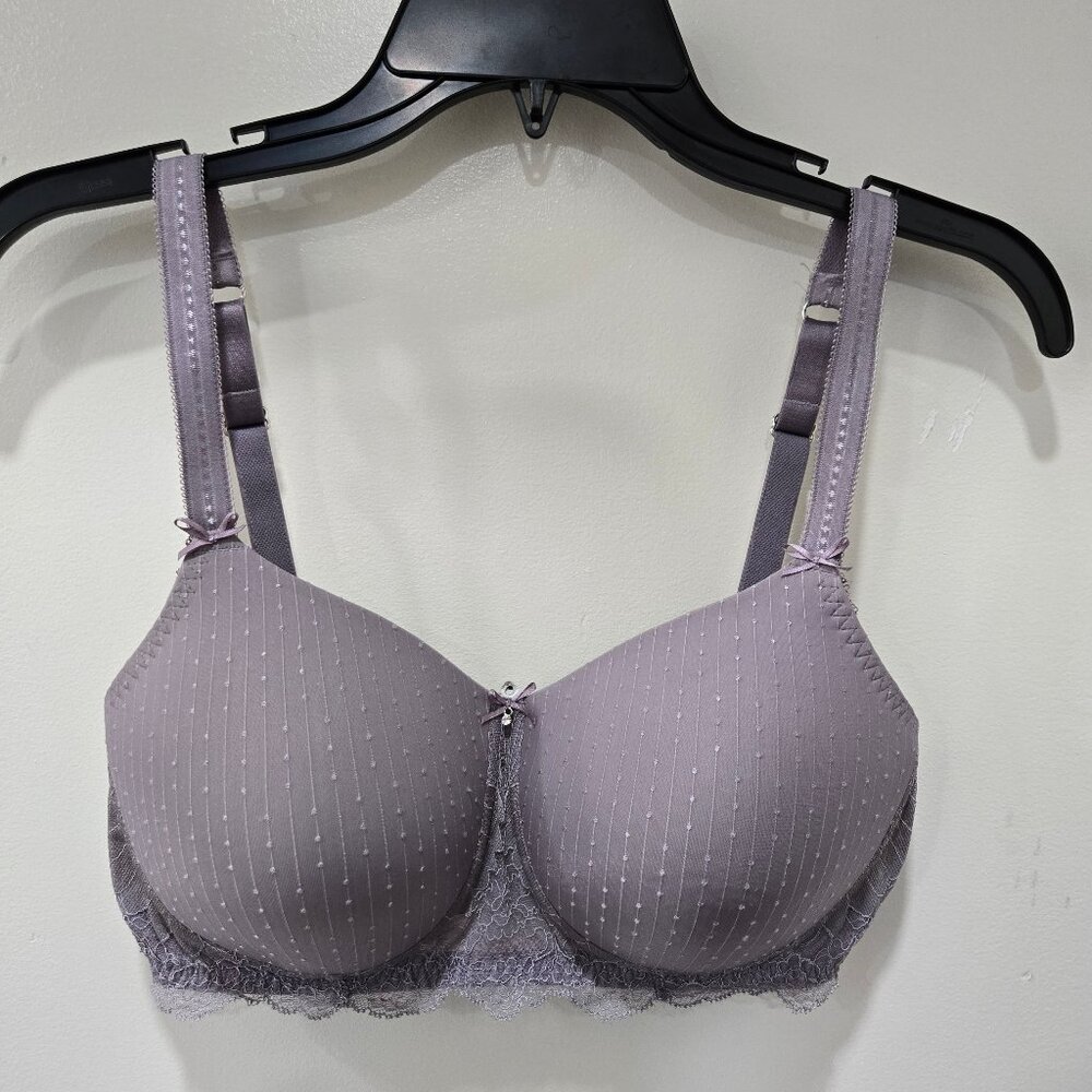 Amoena Aurelie Grey Wired Bra Size 38B